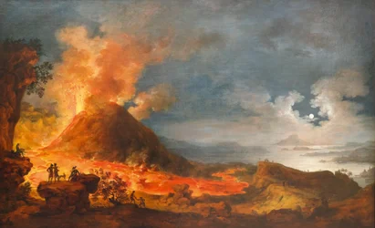 Ausbruch des Vesuvs, Italien, 14. Mai 1771